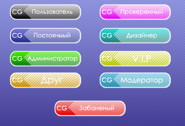 Новые иконки групп